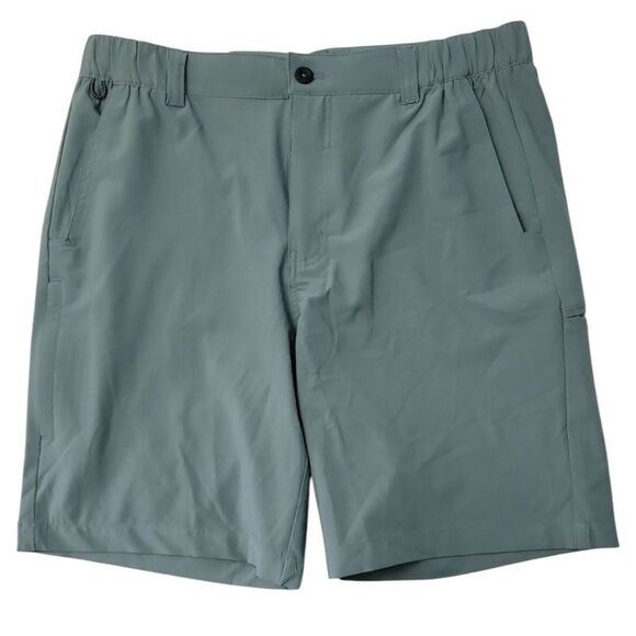 Eddie Bauer Men's Lightweight Flex Waist Tech Short - Green - Picture 1 of 2